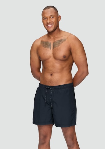 QS Zwemshorts in Blauw