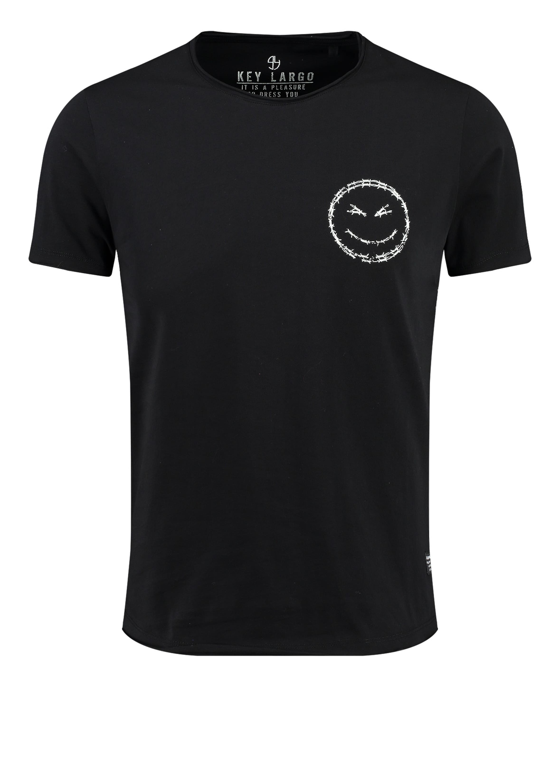 T-Shirt 'MT THINK' Key Largo en noir : devant