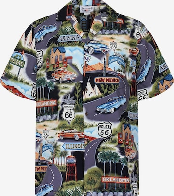 Camicia 'Breite Straße' di Pacific Legend in grigio: frontale