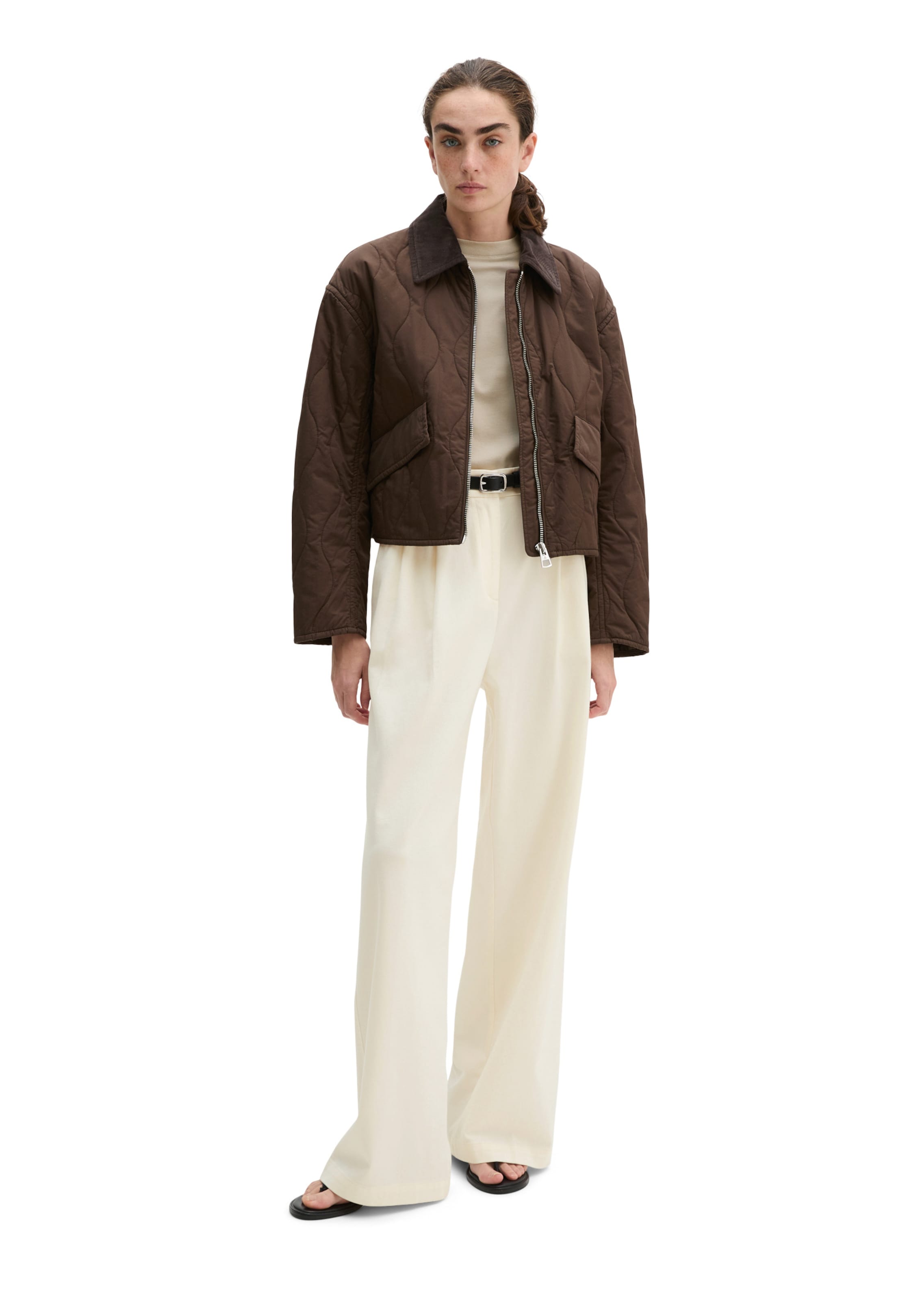 Marc O'Polo Jacke in Braun