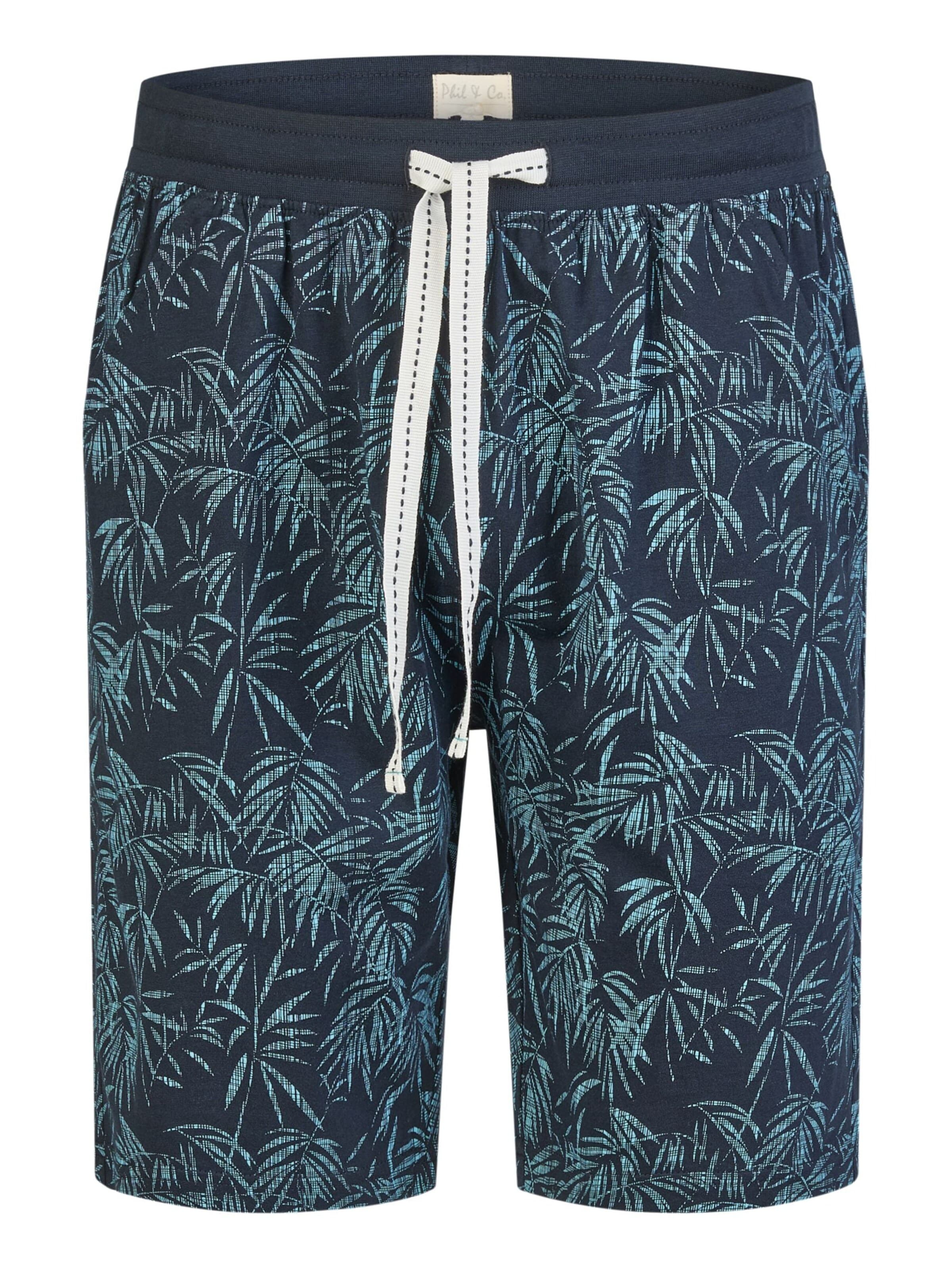Phil & Co. Berlin - Pijama corto en azul