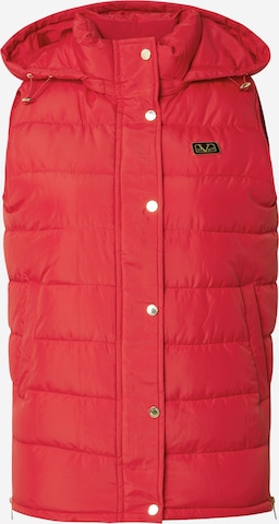 Gilet 19V69 ITALIA en rouge : devant