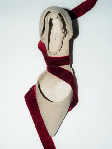 Estro Pumps '885-5' in Beige