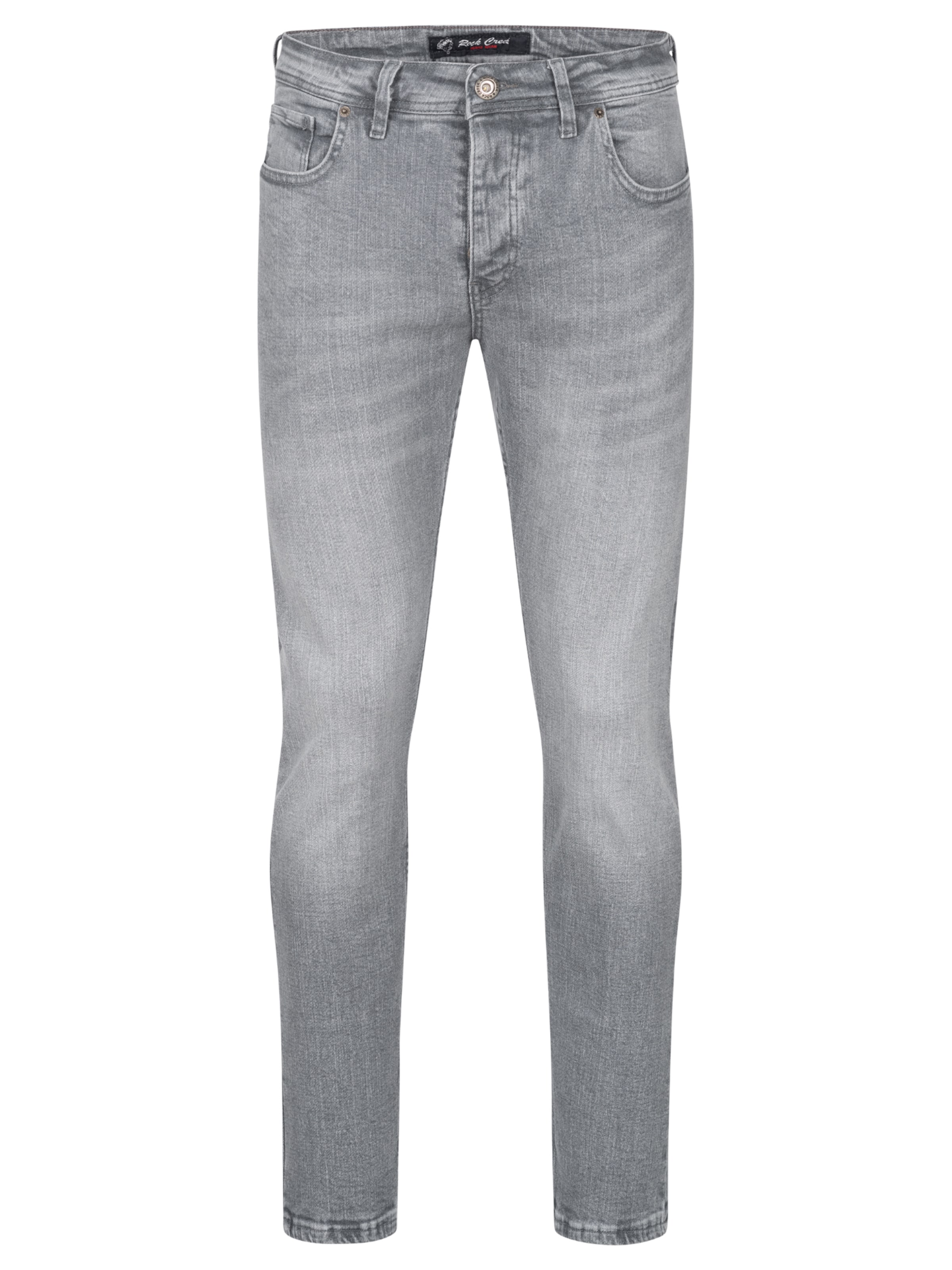 Rock Creek Regular Jeans in Grau: Vorderseite