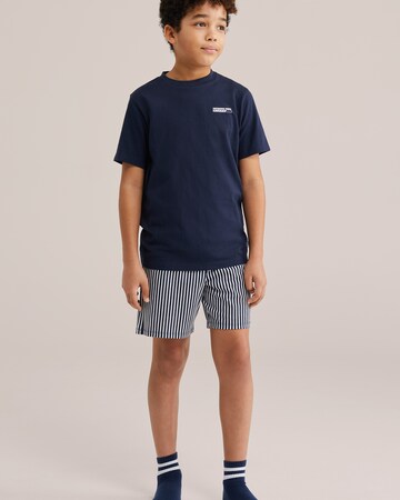 WE Fashion Пижама в Синий