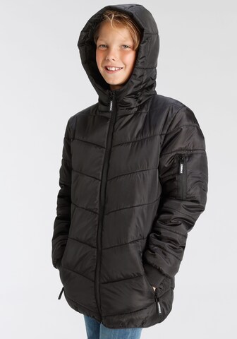 LONSDALE Winterjacke in Schwarz