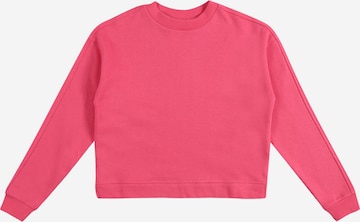Little PiecesSweater majica - roza boja: prednji dio