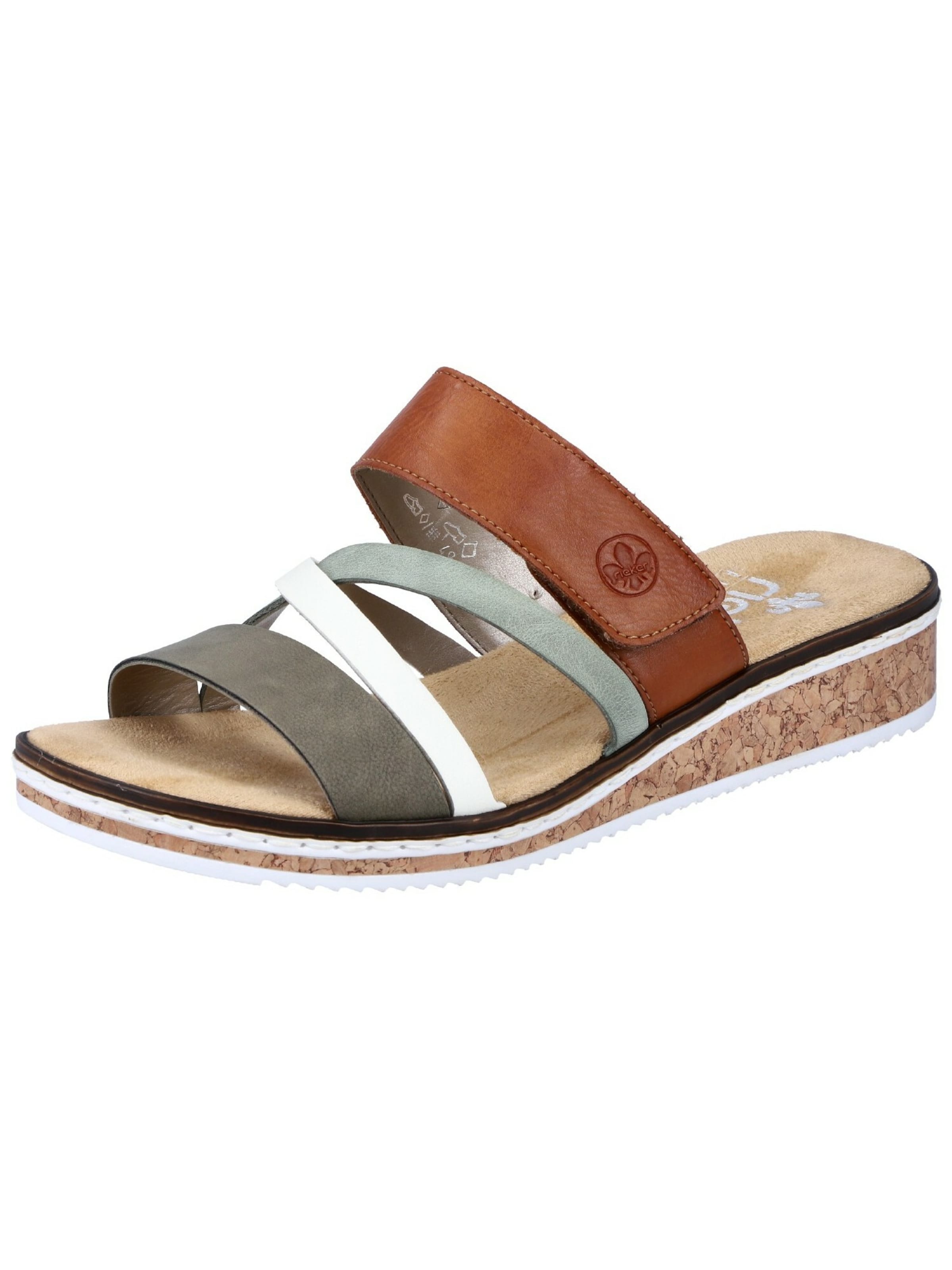 Mule Rieker en vert : devant