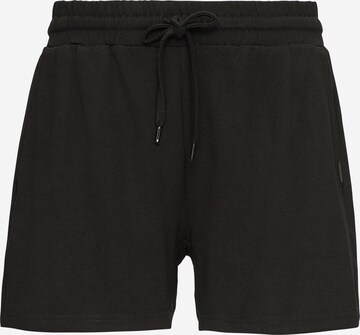 Regular Pantalon QS en noir : devant