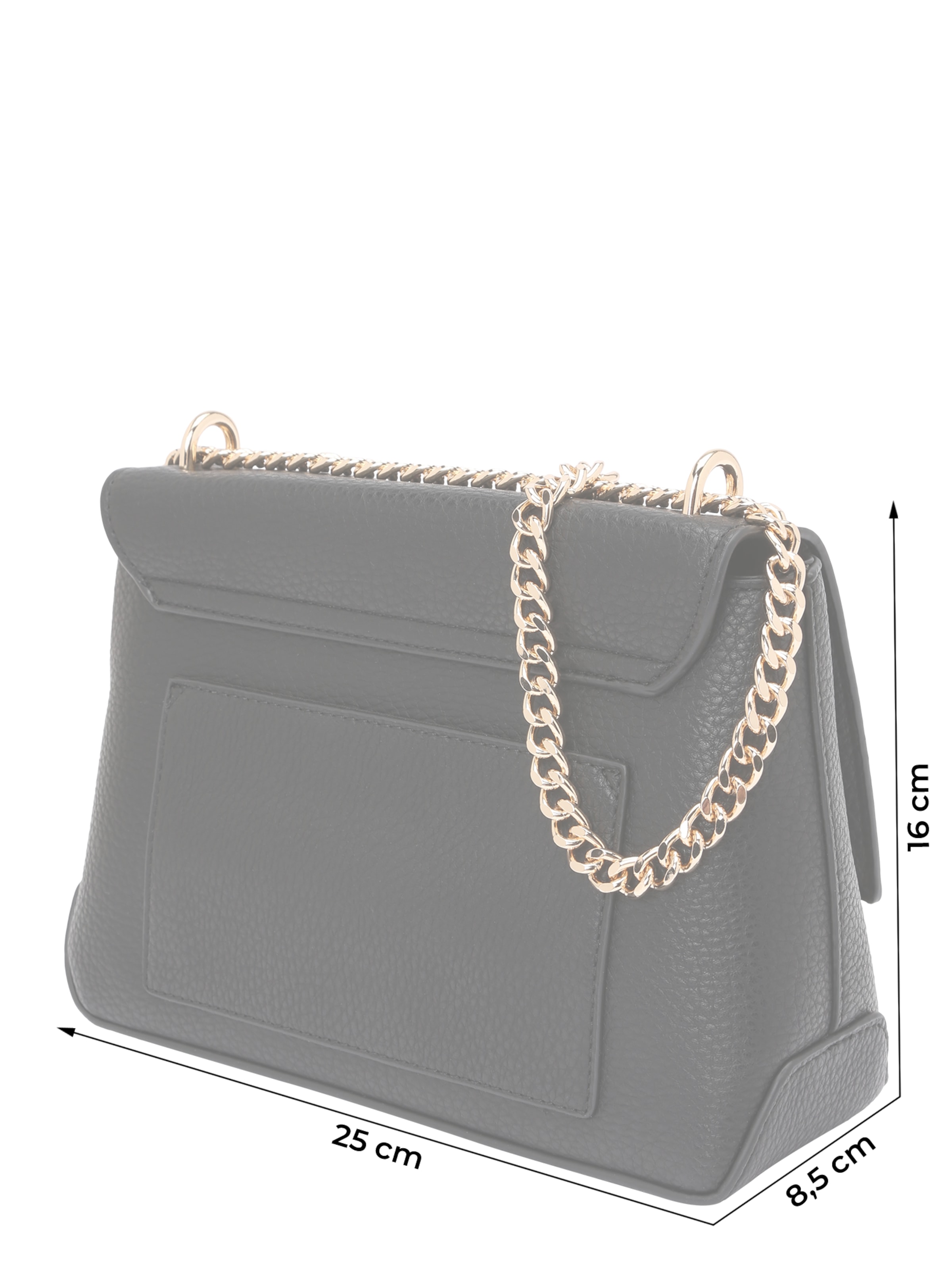 BALDININI Sac à bandoulière 'Tracy 003' en or / noir, Vue avec produit