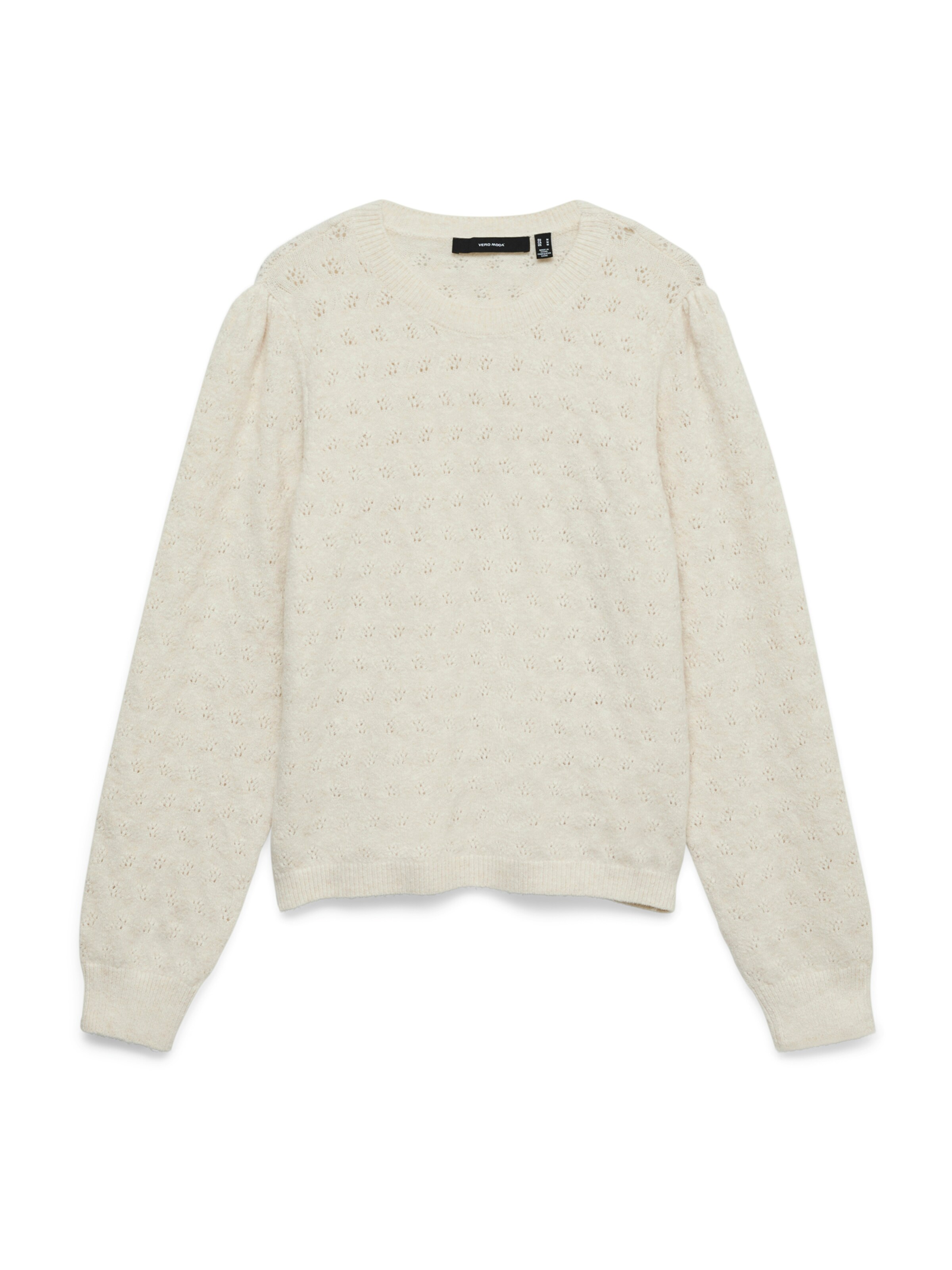Vero Moda Curve - Jersey 'VMCDOFFY' en beige: frente