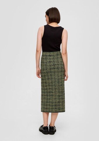 s.Oliver BLACK LABEL Rok in Groen