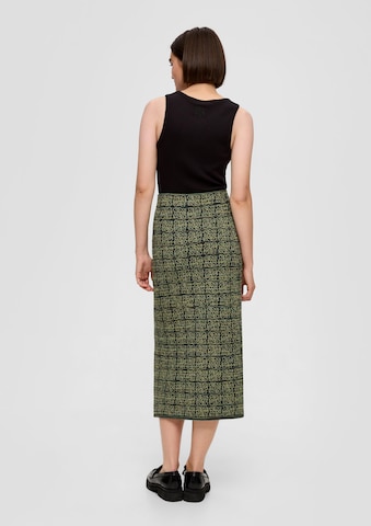 s.Oliver BLACK LABEL Rok in Groen