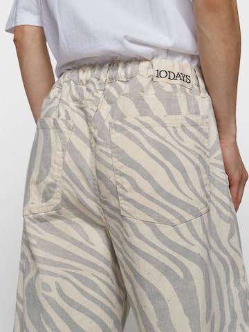 10Days Loose fit Trousers in White