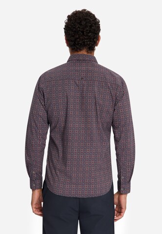 No Excess Regular fit Overhemd in Rood
