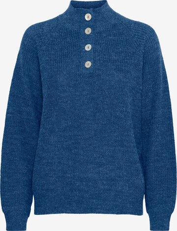 Pullover 'Novo' di ICHI in blu: frontale