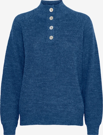 ICHI Sweater 'Novo' in Blue: front