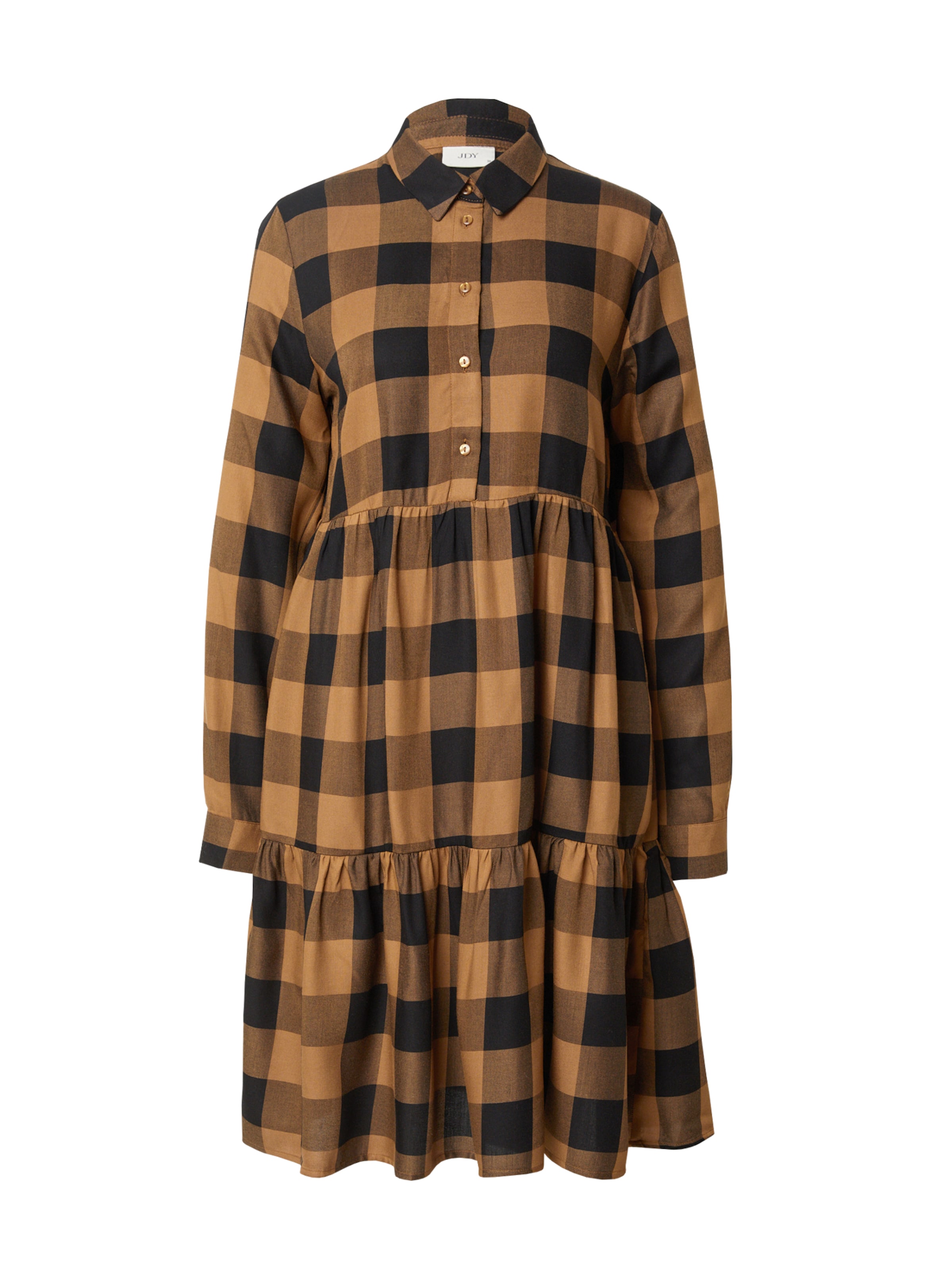 JDY Μπλουζοφόρεμα 'STAY' σε καφέ: μπροστά