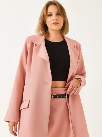 Bianco Lucci Nadrágkosztüm - rózsaszín