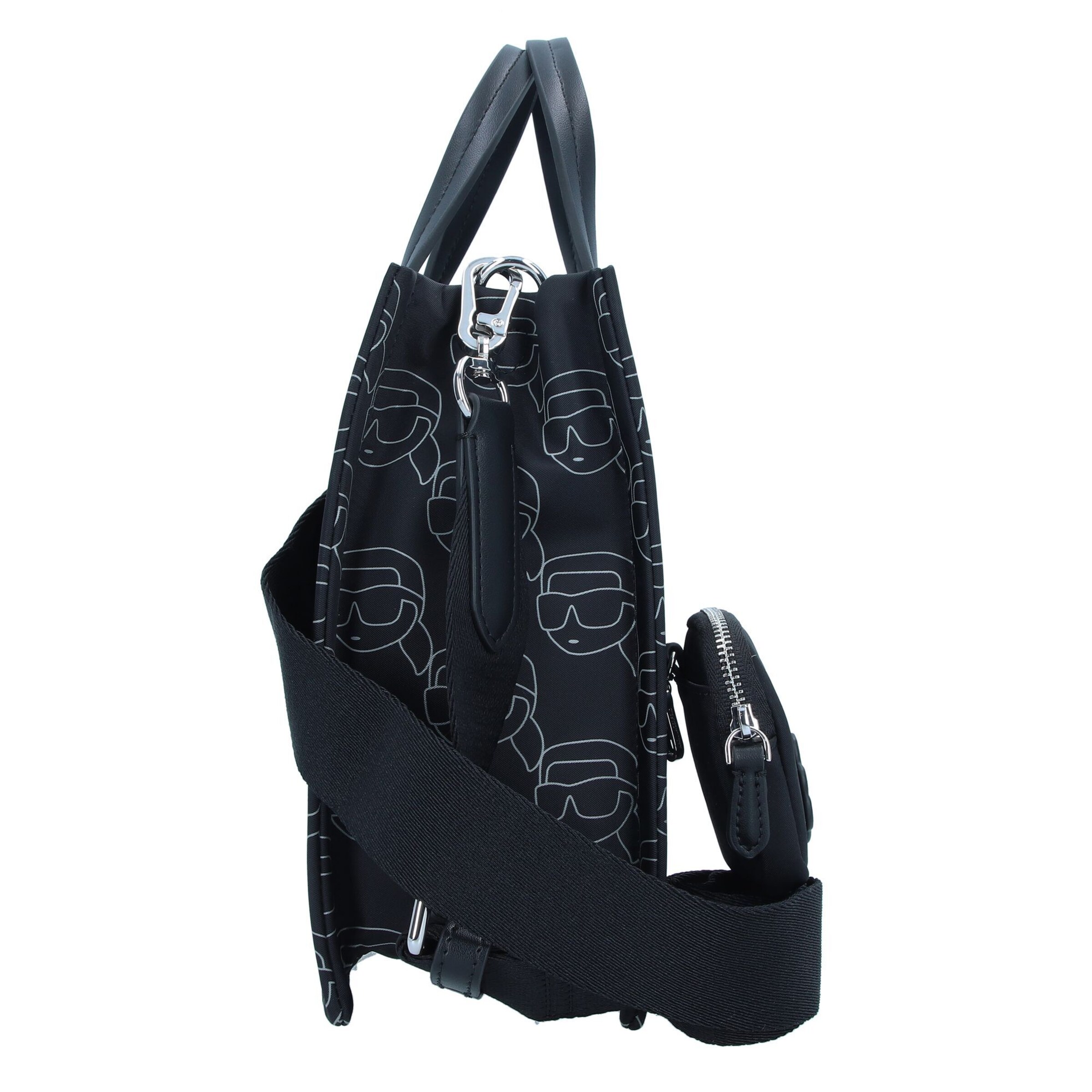 Karl Lagerfeld Shoulder bag 'Ikon' in Black