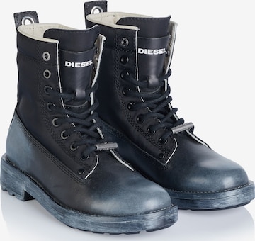 DIESELGležnjače 'Diesel Stiefel' - crna boja: prednji dio