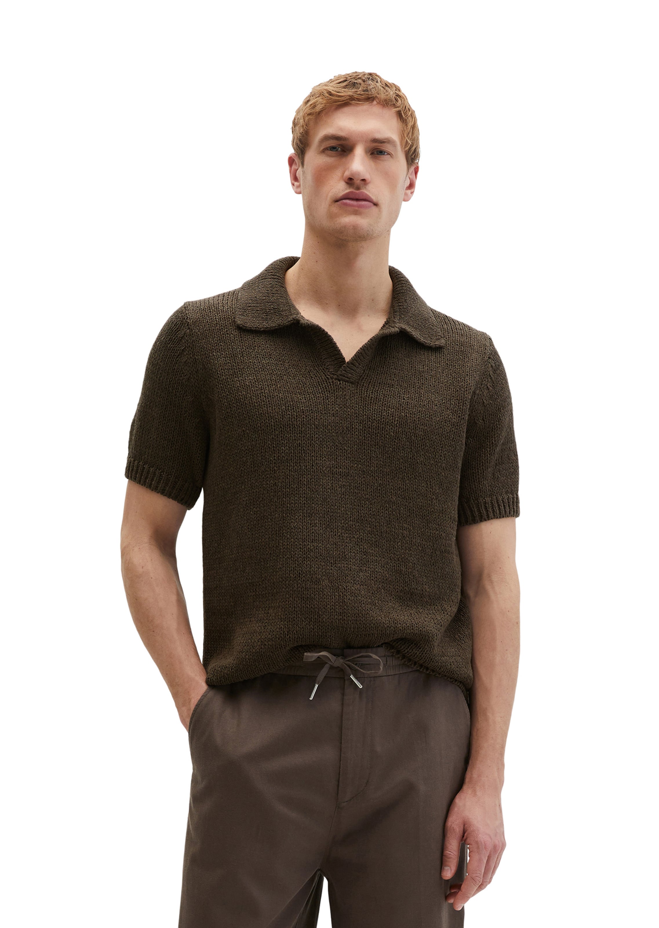 Marc O'Polo Sweater in Brown: front