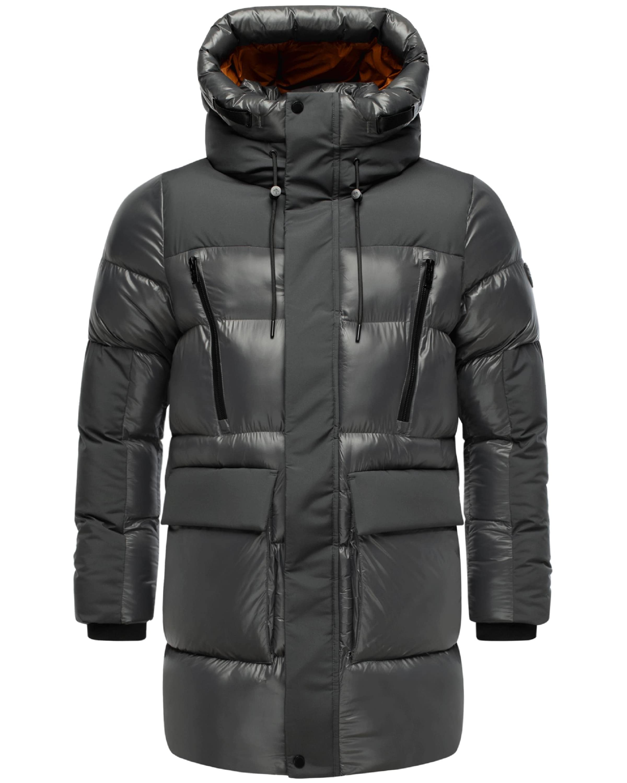 STONE HARBOUR - Chaqueta de invierno 'Neelion' en gris: frente