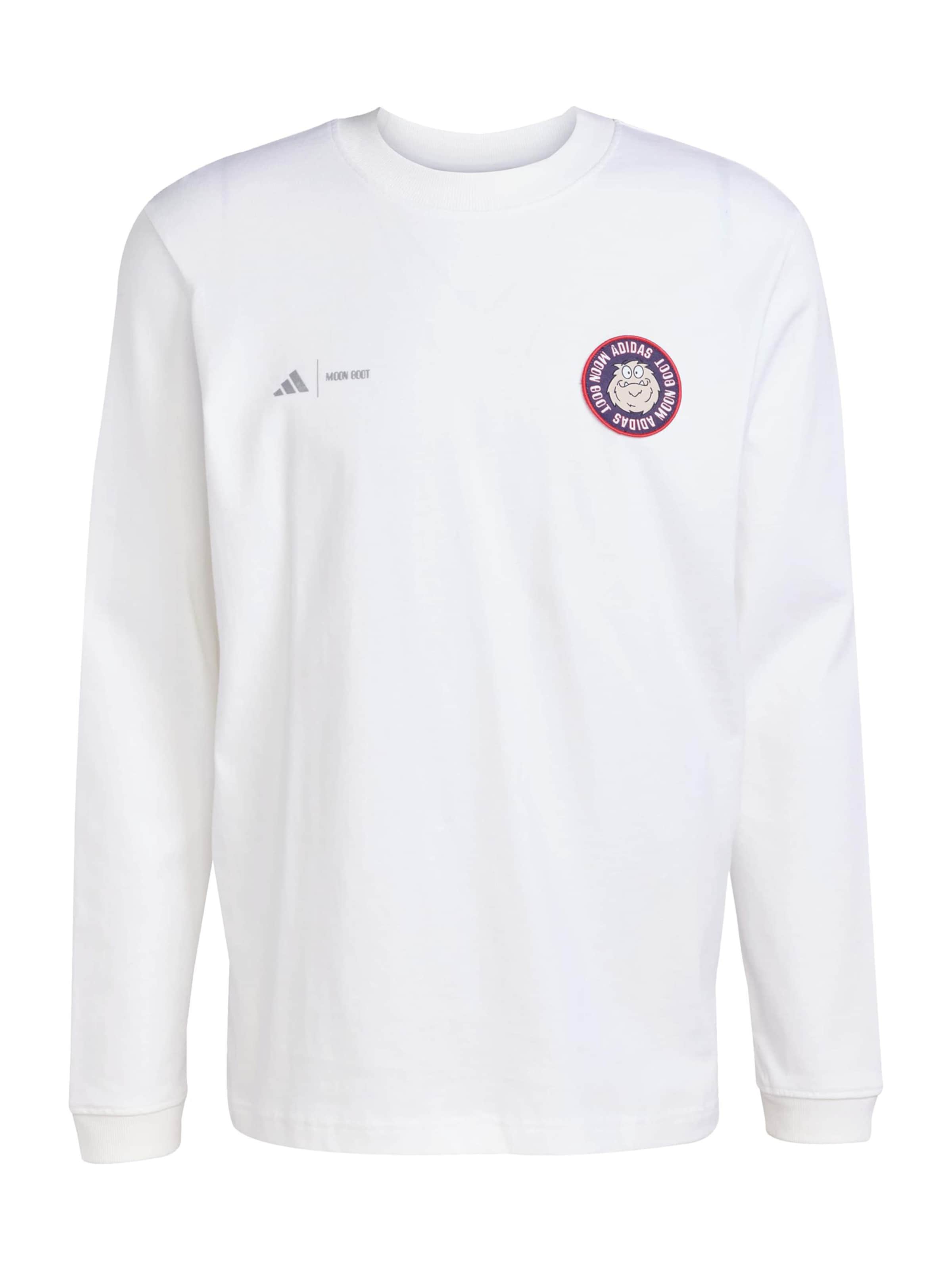 ADIDAS SPORTSWEAR Функциональная футболка 'Adidas x Moon Boot' в Белый: спереди