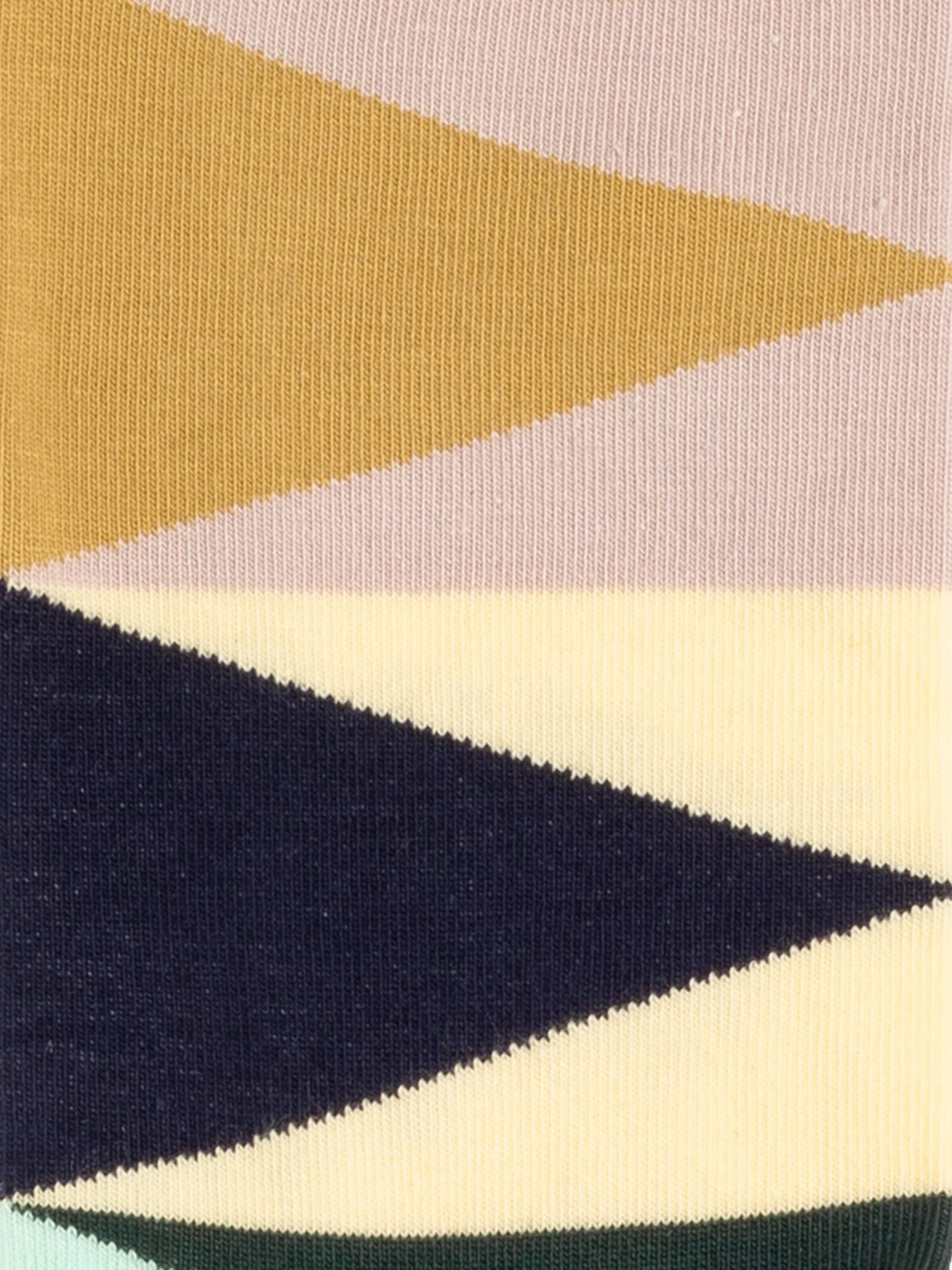 DillySocks Sokken 'Geschenkbox - Geometric Illusion' in Gemengde kleuren