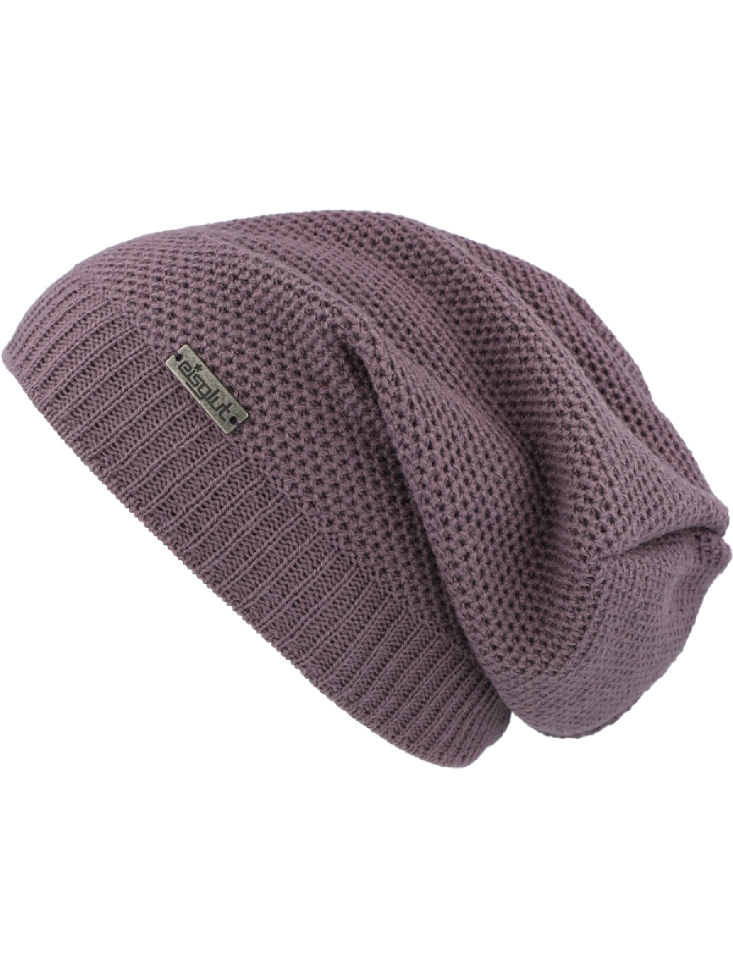 Bonnet 'Zinal' Eisglut en violet : devant