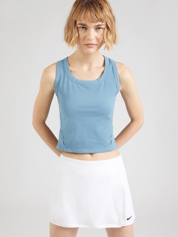 Sport top 'ONE' de la NIKE pe albastru: față