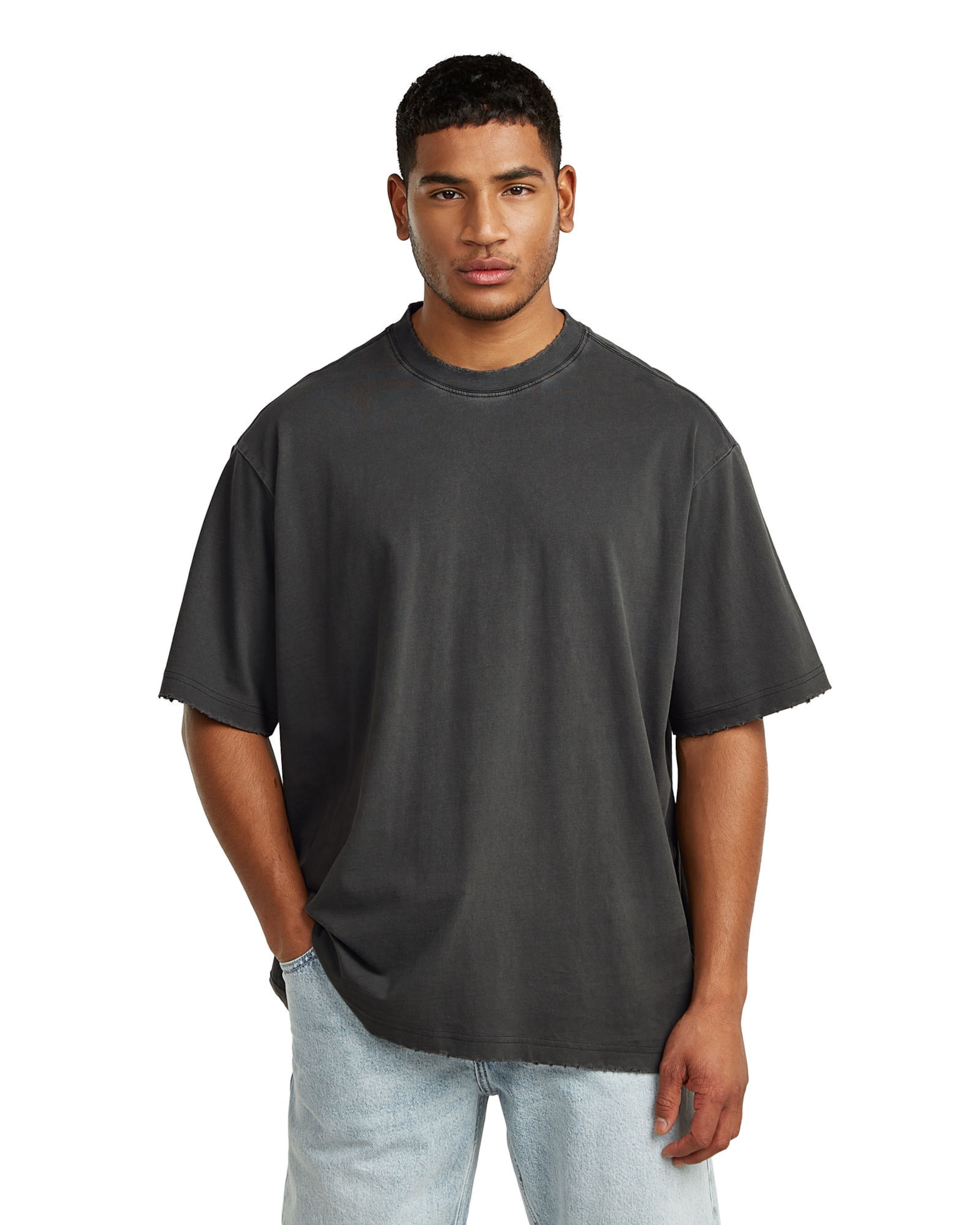 G-STAR T-Shirt in Schwarz: Vorderseite