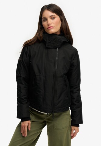 Superdry & Co Between-Season Jacket in Black: front