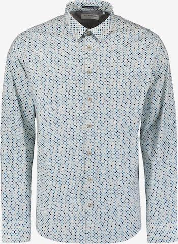 No Excess Button Up Shirt in Blue: front