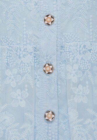 Usha Jurk in Blauw