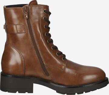 Nero Giardini Lace-Up Ankle Boots in Brown