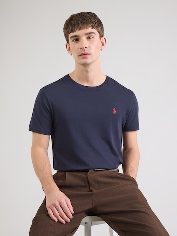 T-Shirt Polo Ralph Lauren en bleu : devant