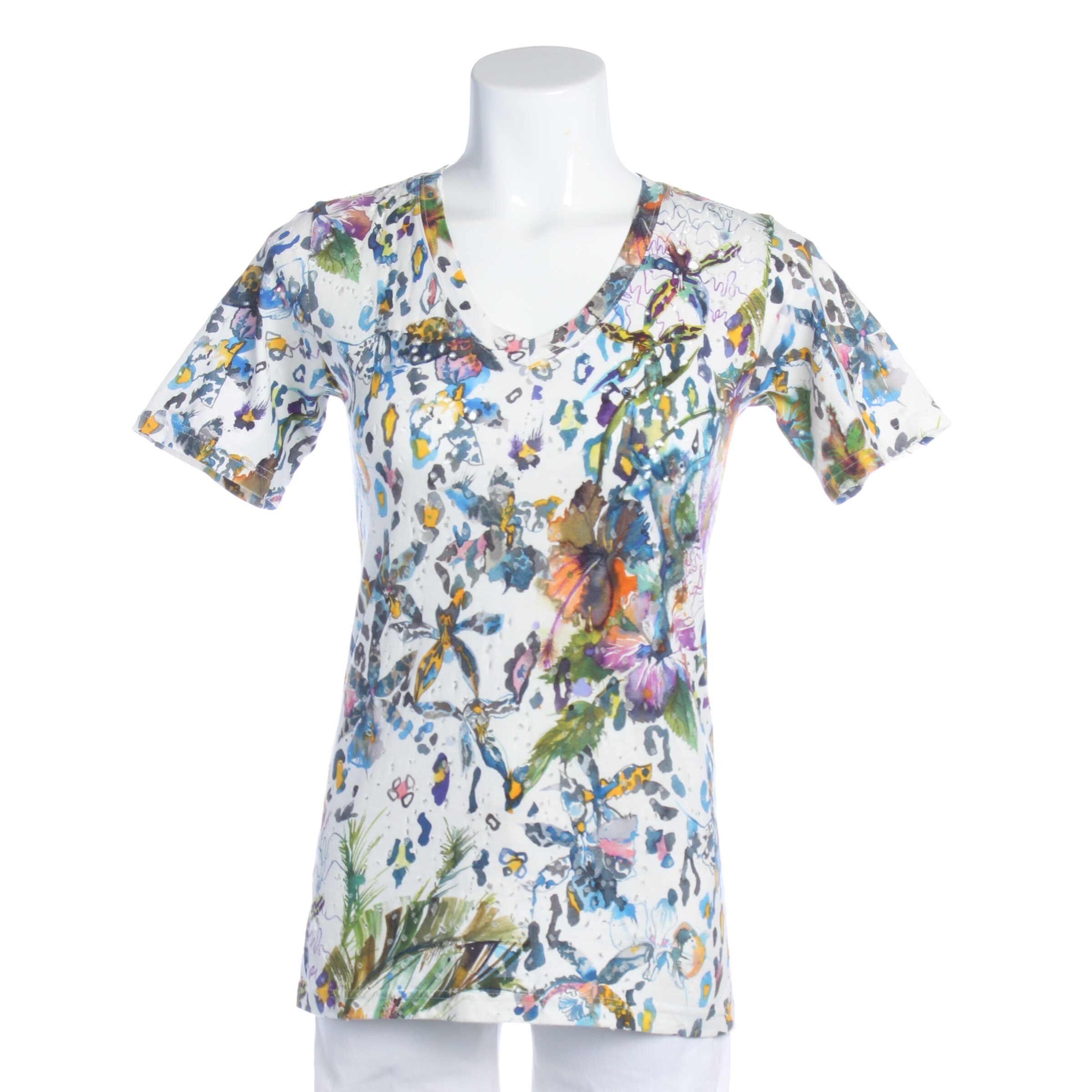 Balmain Shirt XS in Mischfarben: Vorderseite