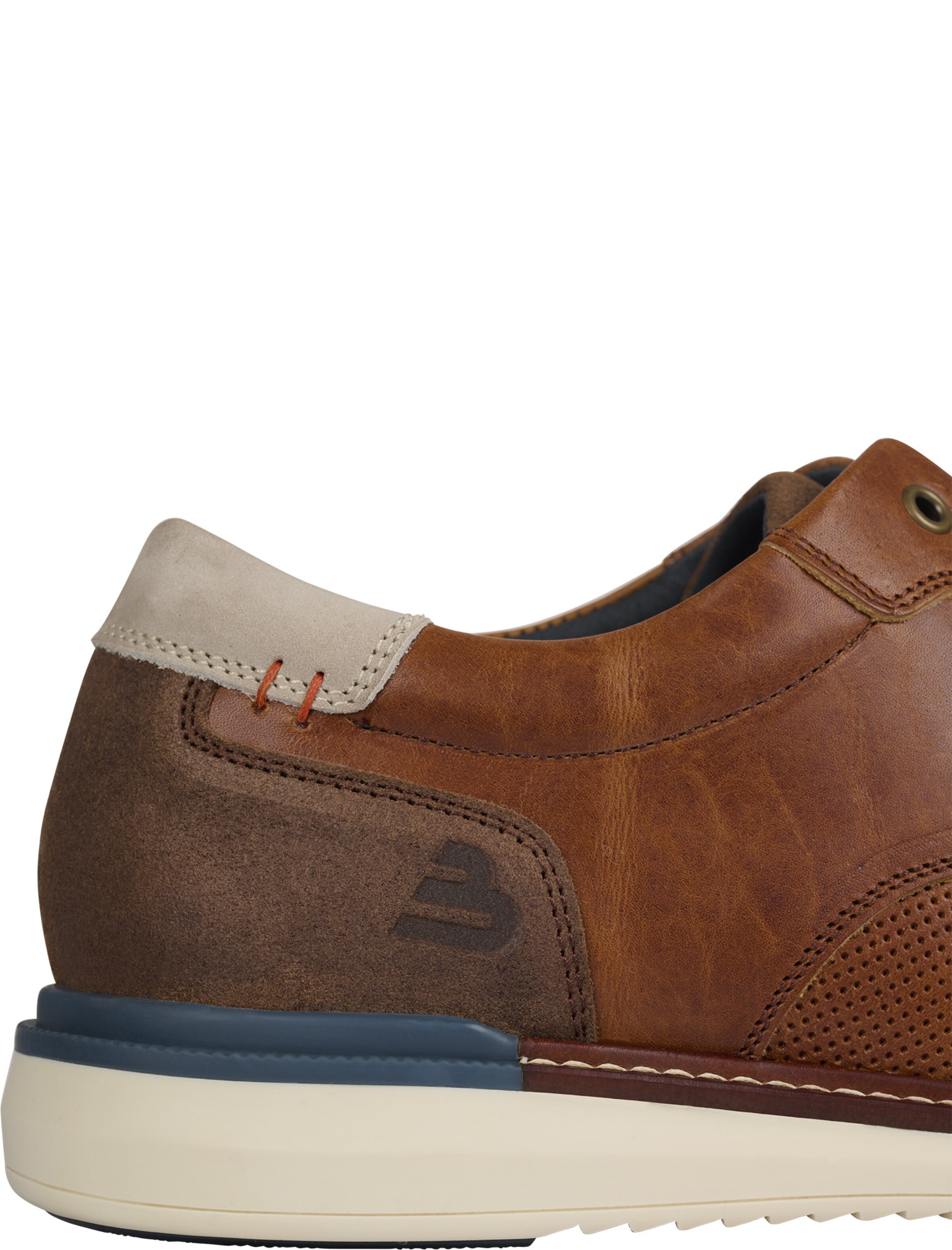 BULLBOXER Schnürschuh 'Flin' in Braun