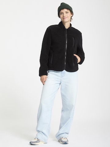 Veste en polaire 'Wuzer Fuzzar' Volcom en noir