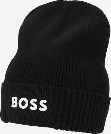 BOSS Black Müts 'Asic', värv must: eest vaates