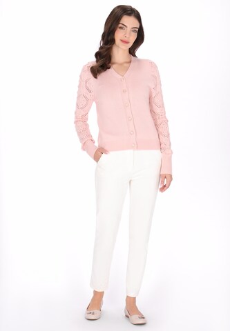 Usha - Casaco de malha em rosa