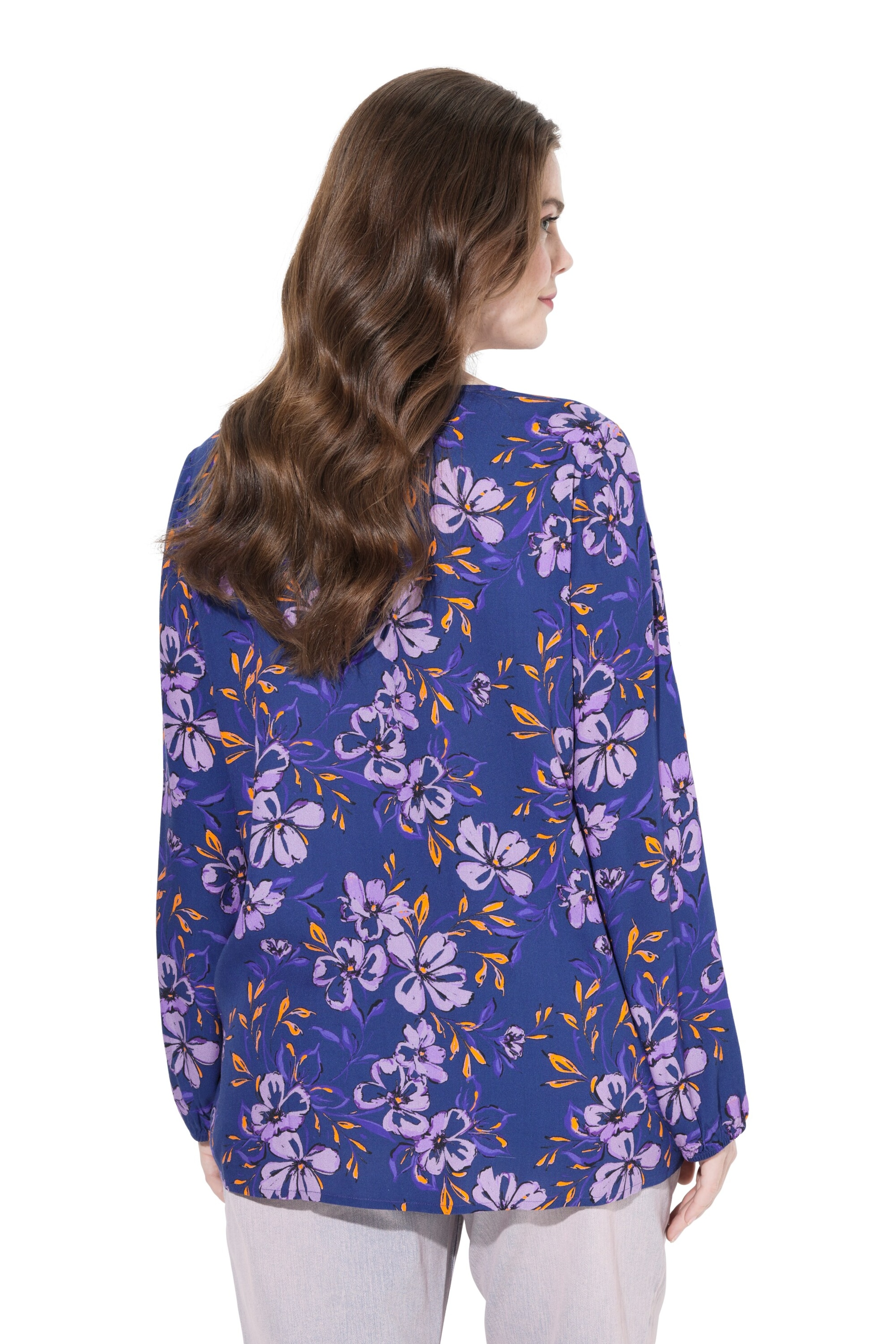 Ulla Popken Blúz 'Aline' - kék