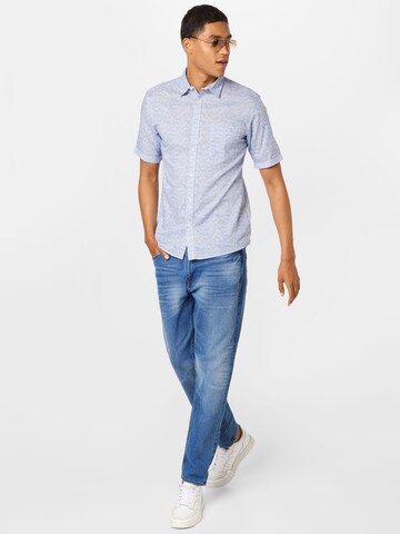 Regular fit Camicia 'Dick' di Hailys Men in blu