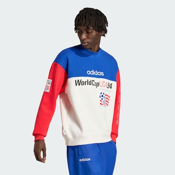 ADIDAS PERFORMANCE Sports sweatshirt in White: front