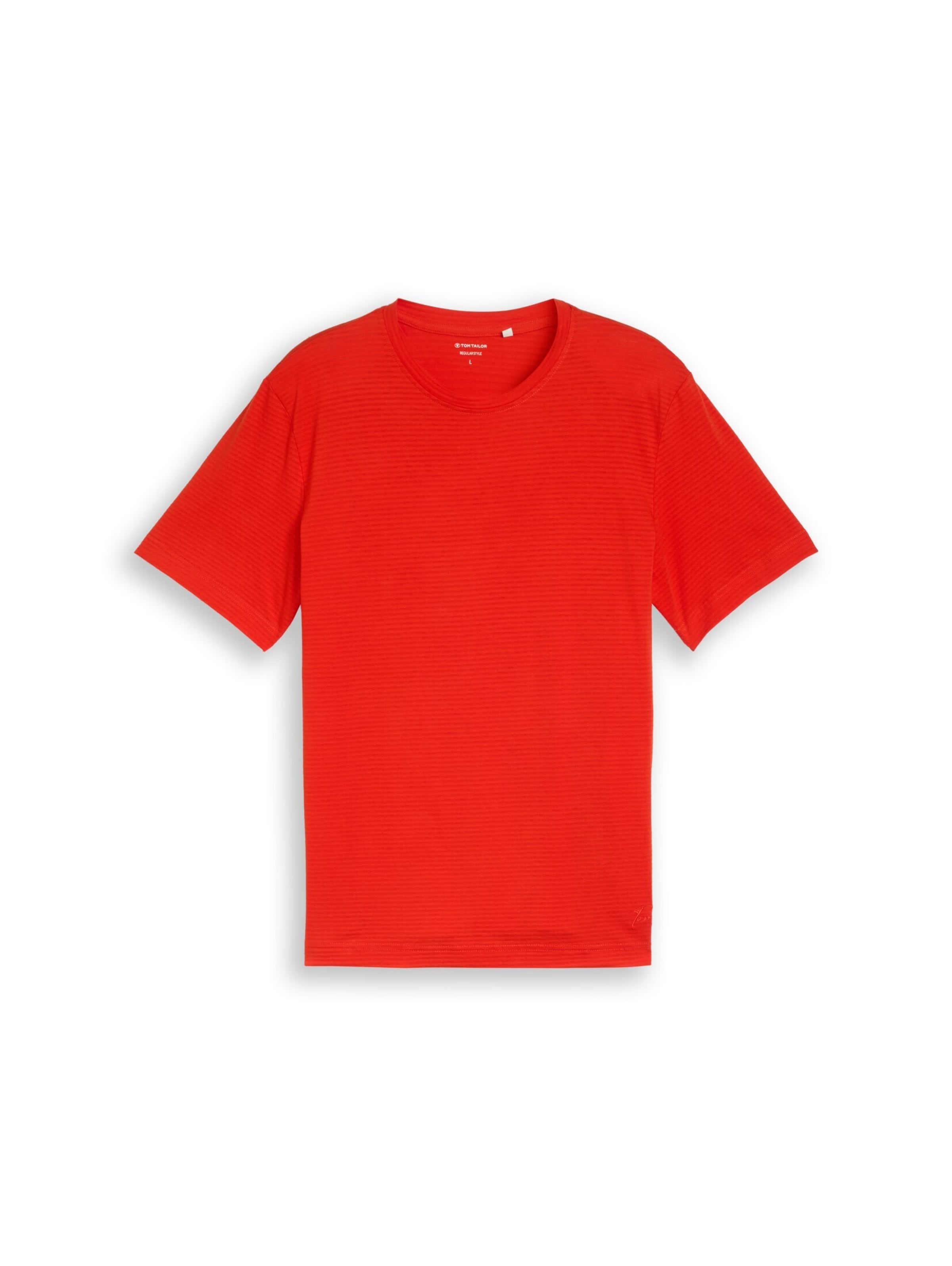 TOM TAILOR Shirt in Rot: Vorderseite