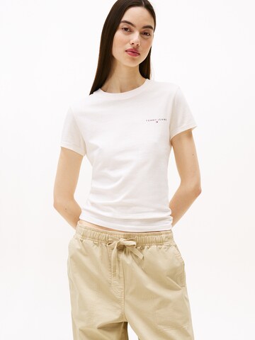 Tommy Jeans T-Shirt in Weiß: Vorderseite
