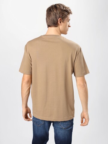SELECTED HOMME T-Shirt in Braun