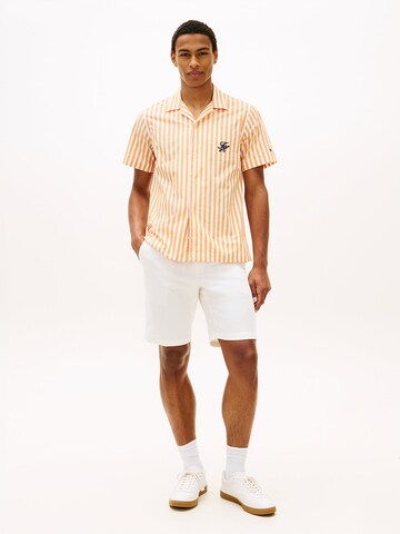 TOMMY HILFIGER Regular Fit Hemd in Orange