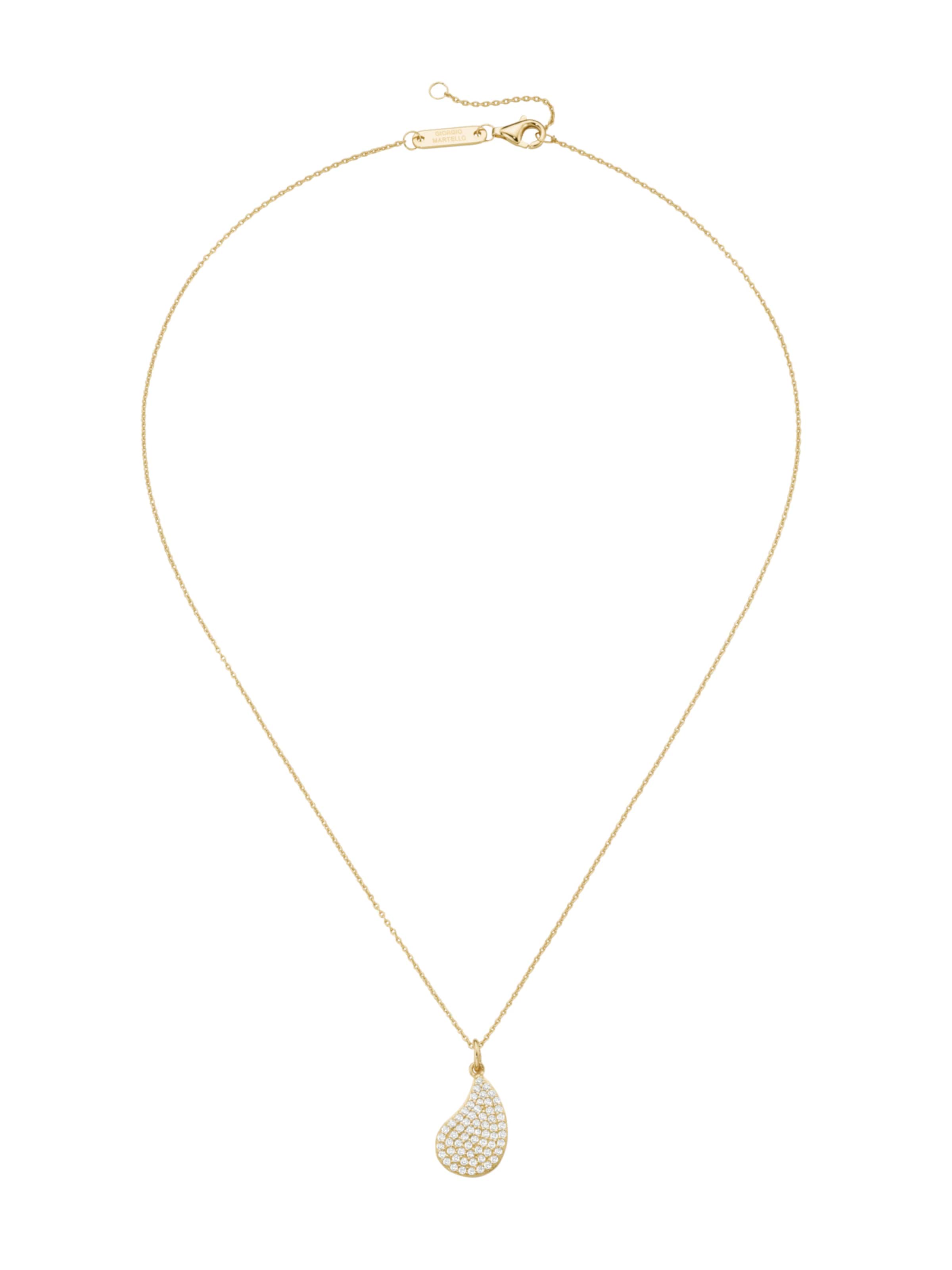 Collana di Giorgio Martello Milano in oro: frontale